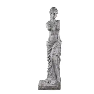 PTMD PTMD Decoratief Beeld Vrouw - 27 x 25 x 90 cm