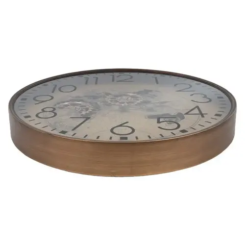 Countryfield Countryfield Wandklok Radar World - Goud - Ø60 cm