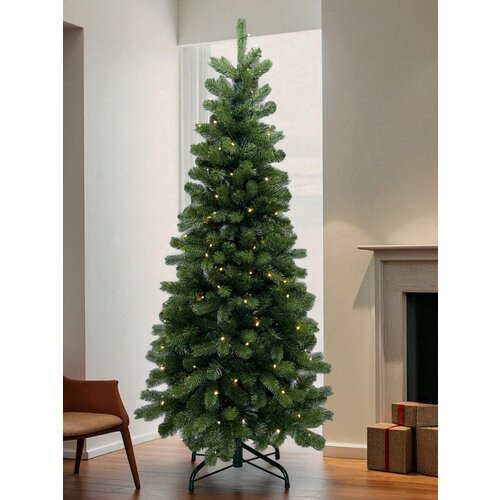 XMS-Trees XMS-Trees Kunstkerstboom Banff H210 x Ø97 cm - inclusief LED - Slank model - Brandvertragend