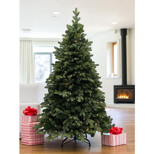 XMS-Trees XMS-Trees Kunstkerstboom Jasper H150 x Ø104 cm - inclusief LED - Natuurlijke en volle uitstraling - Brandvertragend