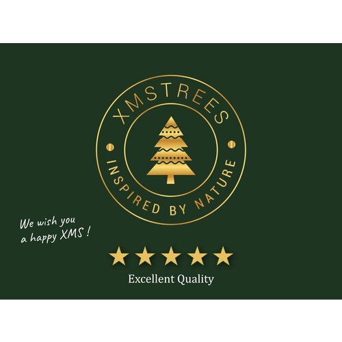 XMS-Trees XMS-Trees Kunstkerstboom Jasper H150 x Ø104 cm - inclusief LED - Natuurlijke en volle uitstraling - Brandvertragend