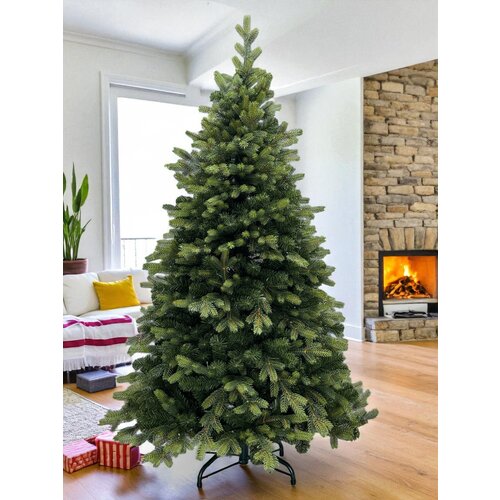 XMS-Trees XMS-Trees Kunstkerstboom Jasper H240 x Ø144 cm - Natuurlijke en volle uitstraling - Brandvertragend