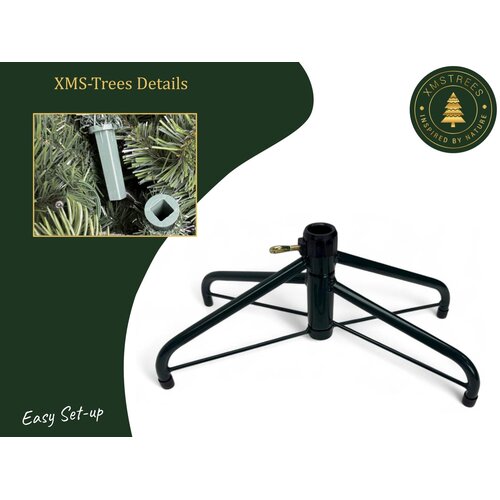 Künstlicher Weihnachtsbaum mit Schnee 150 cm