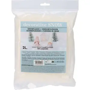 Decorazione Neve Artificiale 2 litri Decorazione Neve Artificiale 2 litri