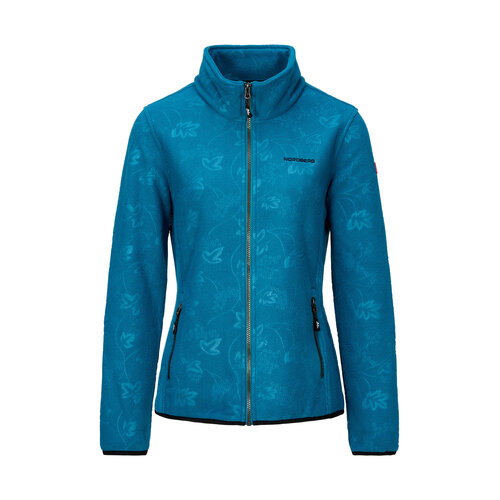 Nordberg Gilet polaire Nordberg Burner - Femme - Bleu sarcelle cristal - Taille L