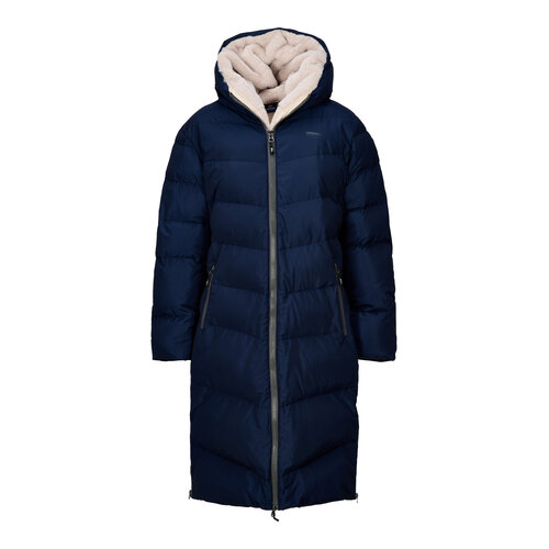 Nordberg Doudoune longue d'hiver Nordberg Hilary - Femme - Bleu marine - Taille 3XL