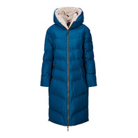Doudoune longue Nordberg Hilary - Femme - Bleu sarcelle cristal - Taille M