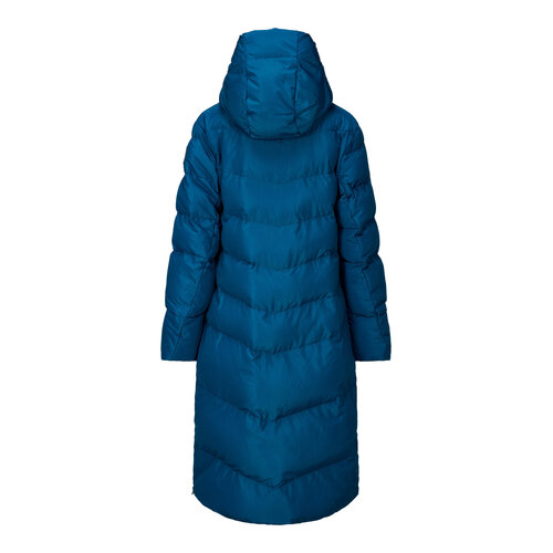 Nordberg Doudoune longue d'hiver Nordberg Hilary - Femme - Bleu sarcelle cristal - Taille 4XL