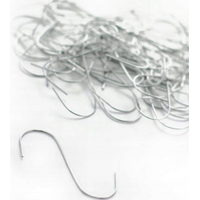 Kerstboomhaakjes Zilver - 50 stuks