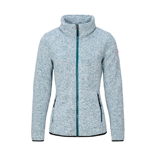 Nordberg Nordberg Frey Fleece Vest - Dames - Crystal Teal Melange - Maat 4XL