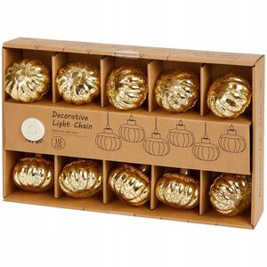 Zucca luminosa a LED - Oro - 3,2 metri Zucca luminosa a LED - Oro - 3,2 metri