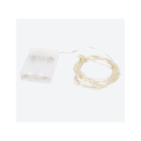 Battery-powered string light - With timer - 80 LED - 80 cm