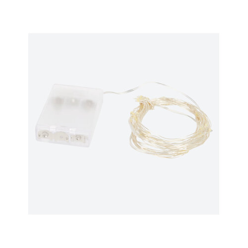 Battery-powered string light - With timer - 80 LED - 80 cm Battery-powered string light - With timer - 80 LED - 80 cm
