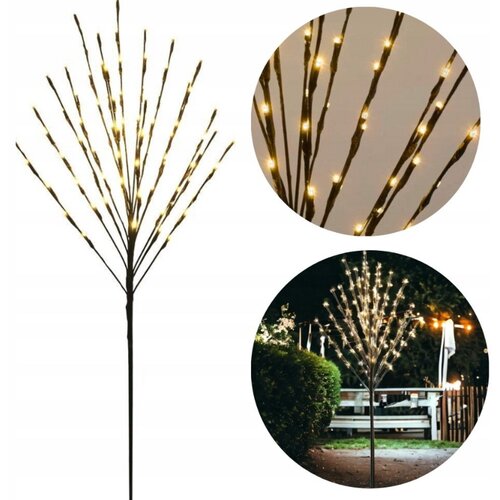 Tree with lights - 80 LEDs - Warm white - Battery operated - 100 x 110 cm Tree with lights - 80 LEDs - Warm white - Battery operated - 100 x 110 cm
