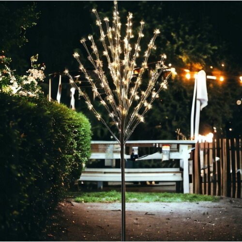 Tree with lights - 80 LEDs - Warm white - Battery operated - 100 x 110 cm Tree with lights - 80 LEDs - Warm white - Battery operated - 100 x 110 cm