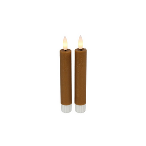 Countryfield Candela da cena con LED - Ambra - Ø2 x 15 cm - 2 pezzi Countryfield Candela da cena con LED - Ambra - Ø2 x 15 cm - 2 pezzi