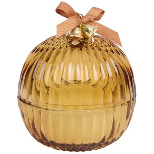 Geurkaars in glas - Kerstbal - Berry - Ø11 x 11,5 cm Geurkaars in glas - Kerstbal - Berry - Ø11 x 11,5 cm