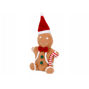 Kerst Deurstopper Peperkoekpop - 30 cm