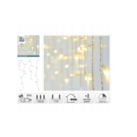 Icicle light 360 LED - White cord - Warm white - 12 meters - Indoor/Outdoor