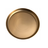 Plateau/bol décoratif - Doré - Ø32 x 3 cm