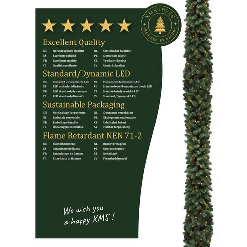 XMS-Trees XMS Garland 540 cm with lighting