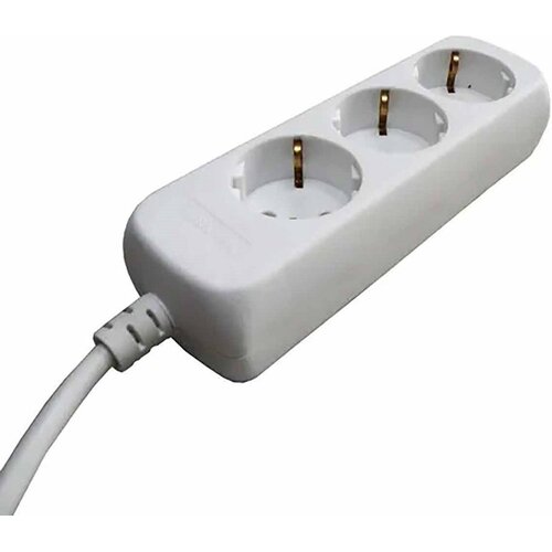 Tafelcontactdoos 3-voudig met randaarde – 5 meter – 3x1mm²