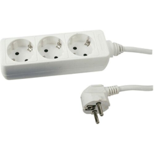 3-way table socket with RA – 3-meter cable – 3x1.5mm²