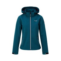 Nordberg Rinda - Softshell Outdoor Zomerjas Dames - Lagoon Melange - Maat 4XL
