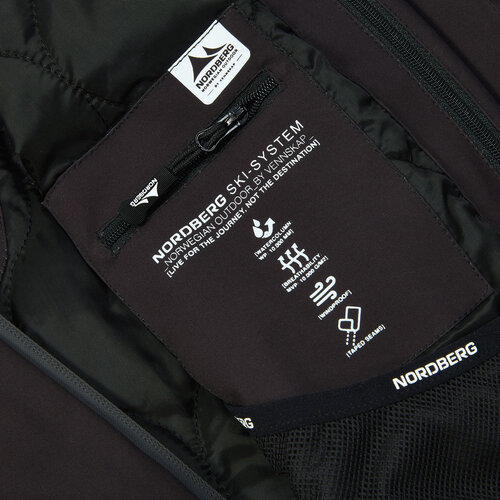 Nordberg Nordberg Trysil Woven Skijacke – Damen – Schwarz – Größe L