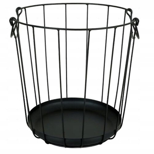 Metal Basket - Black - 38 x 38 cm Metal Basket - Black - 38 x 38 cm
