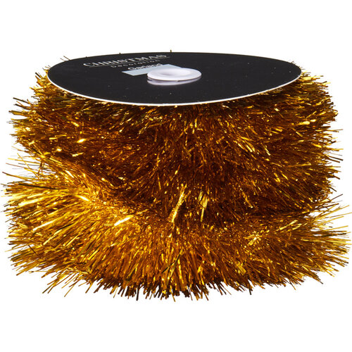 Christmas garland on a roll - Warm Gold - 10 meters