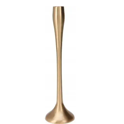 Metallkerzenständer – Gold – 8,5 x 31 cm