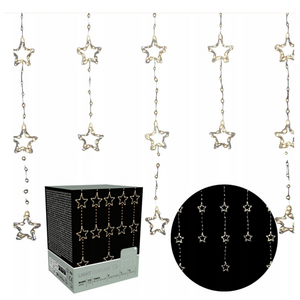 Curtain Light Stars - Micro - Warm White - 235 LEDs