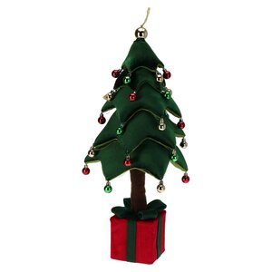 Kerstboom Pluche met verlichting - 70 LED