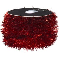 Christmas garland on a roll - Red - 10 meters