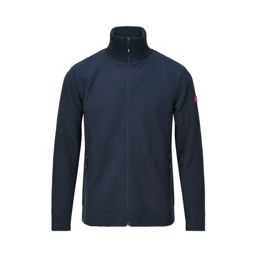 Nordberg Nordberg Sweater Kjartan - Full Zip - Heren - Navy - Maat M Nordberg Nordberg Sweater Kjartan - Full Zip - Heren - Navy - Maat M