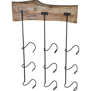 PTMD Portabottiglie PTMD Yenn - Legno naturale - 70 x 12 x 105 cm PTMD Portabottiglie PTMD Yenn - Legno naturale - 70 x 12 x 105 cm