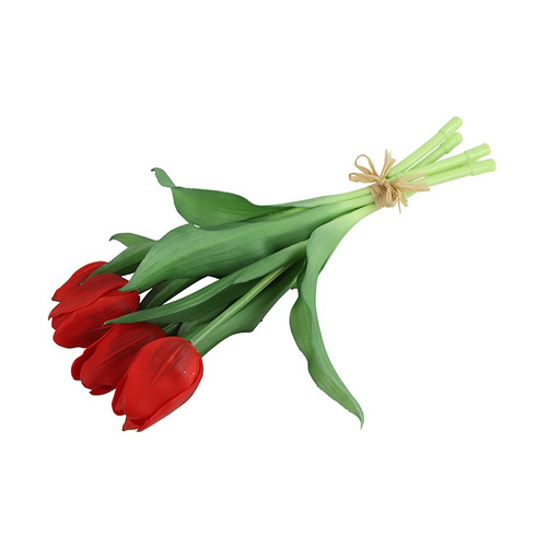 Countryfield Countryfield Tulpenstrauß – Tulpen – Dunkelrot – 30 cm