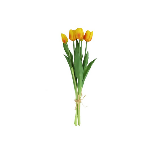 Countryfield Countryfield Tulpenstrauß – Tulpen – Gelb/Orange – 40 cm