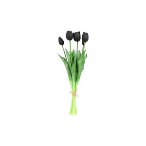 Countryfield Countryfield Tulipa Boeket - Tulpen - Zwart - 40 cm