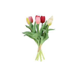Countryfield Countryfield Tulpenstrauß – Tulpen – Mehrfarbig B – 30 cm