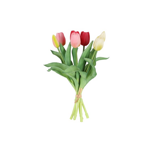 Countryfield Countryfield Tulpenstrauß – Tulpen – Mehrfarbig B – 30 cm