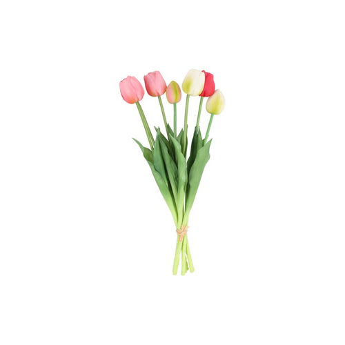 Countryfield Countryfield Tulpenstrauß – Tulpen – Mehrfarbig C – 40 cm