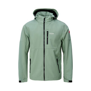 Nordberg Outdoor Nordberg Dustin - Chaqueta softshell de verano para hombre - Verde claro - Talla 4XL Nordberg Outdoor Nordberg Dustin - Chaqueta softshell de verano para hombre - Verde claro - Talla 4XL