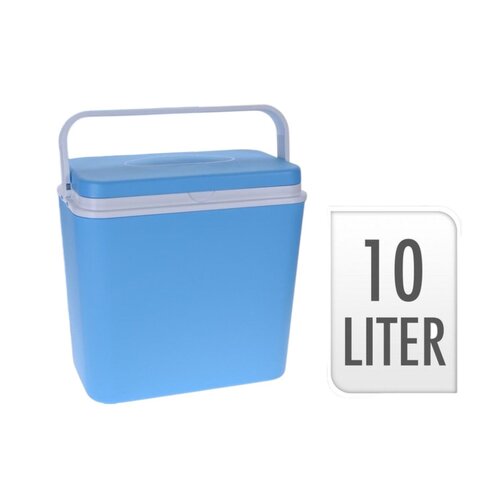 Koelbox van kunststof - 10 liter - Blauw