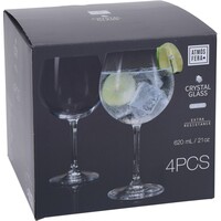 Bicchiere Gin Tonic - Cristallo - 620 ml - 4 pezzi