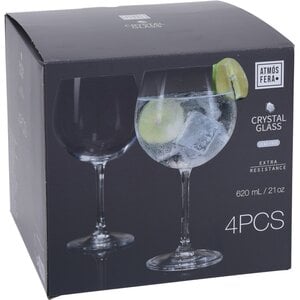 Bicchiere Gin Tonic - Cristallo - 620 ml - 4 pezzi