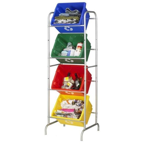 Sunware Sunware Nesta Eco Opbergbox - Rood - 32 liter