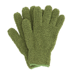Esschert Design Guantes para quitar el polvo de plantas Esschert Design - Verde - 1 par