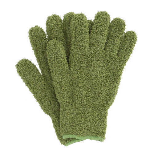 Esschert Design Esschert Design Planten Afstofhandschoenen - Groen - 1 Paar